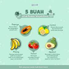 Mencegah perubahan warna kulit vitamin mampu melindungi dna dari reaksi fotokimia yang dapat menyebabkan perubahan warna pada kulit, tumor, dan beberapa jenis kanker kulit. Lima Buah Untuk Masker Wajah Alami