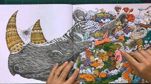 Push pack to pdf button and download pdf coloring book for free. Colouring Book Review Animorphia With Tips And Coloured Pages Youtube