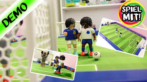 Le maillot peut être personnalisé ( numéro du joueur et nom. Playmobil Fifa Fussballstadion Wm 2018 Arena Zum Mitnehmen Auspacken Fussball Spielen Mit Kaan Youtube