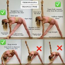 Triangle Pose Learn Yoga Easy Yoga Workouts Yoga Asanas