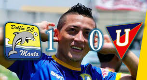 Fútbol Ecuador Serie A (1-0) Delfín recupera el liderato de la etapa tras  vencer por la mínima a Liga de Quito (Goles)