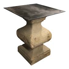 Check spelling or type a new query. Traditional Stone Pedestal Table Base Chairish