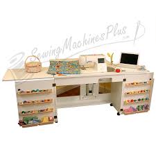 30 day money back guarantee. Arrow 98701 Bertha Sewing Cabinet For Large Machines White Finish