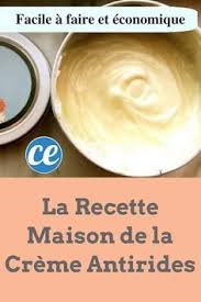 Dites Adieu Aux Rides Avec Cette Creme Super Facile A Faire Soi Meme En 2020 Creme Visage Maison Cremes Antirides Maison Recette Cosmetique Maison