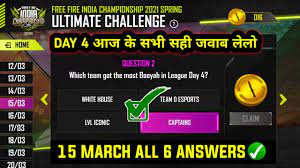 Pushing ranks in free fire is not an easy task, especially in squad mode. 15 March All Answer Esports Ultimate Challenge Event Free Fire Free Fire New Event Ff New Event Youtube