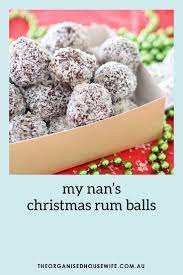 My Nan S Christmas Rum Balls Recipe In 2021 Rum Balls Cookies Recipes Christmas Balls Recipe