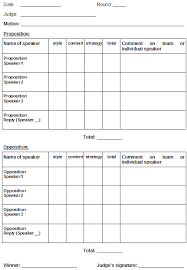 Guide To Parliamentary Debate