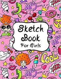 Our unique collection of pro tools such as pencils, crayons, watercolor brushes, 3d brushes, etc will help both kids & adults to create amazing art works. Sketch Book For Girls Cute Drawing Paper For Kids 120 Pages Of 8 5 X11 Blank Paper For Drawing Doodling Or Sketching Sketch Book For Kids Volume 3 Press Vunzi 9781092250887 Amazon Com Books