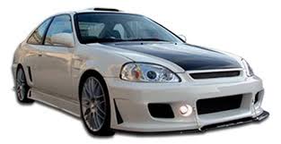 duraflex 99 00 honda civic 2 4dr b 2 body kit honda civic 2000 honda civic body kit