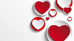 Romantic Hearts Design Wallpaper Download Hd Full Size Cuori Di Carta Cuore Di Carta Cuore