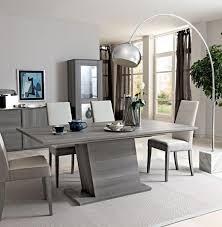 Pin By Kevin Tracy On Home Ideabook Grey Dining Tables Modern Dining Room Glamourous Dining Room