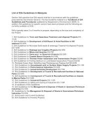 Draft agreed by environmental risk assessment working party (erawp) adopted by cvmp for © european medicines agency, 2016. Eia Guidelines In Malaysia Environmental Impact Assessment Waste