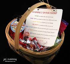 A Grandparent Shower Gift Baskets New Grandparent Gifts Grandmother Gifts