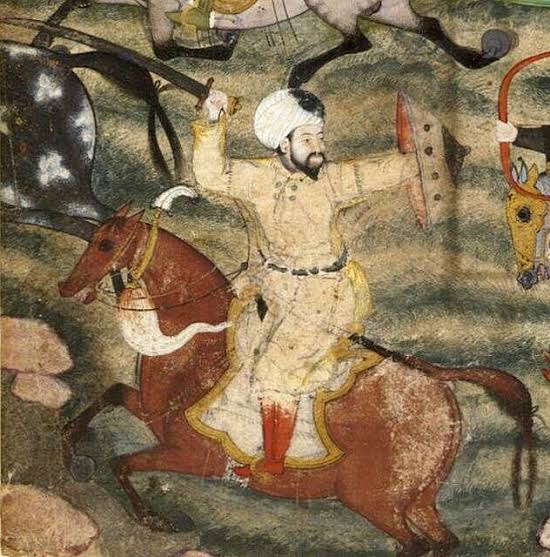Hazara Horseman Fighting Against Babur's Troops, 1507… — PICRYL - Public Domain Media Search Engine