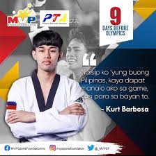 Barbosa is the sole taekwondo representative for the philippines and the 2019 southeast asian games gold medalist hopes to fly the jins' banner high in the olympics when he competes in the 58. Kurt Barbosa Kurtesyyyyyy Twitter