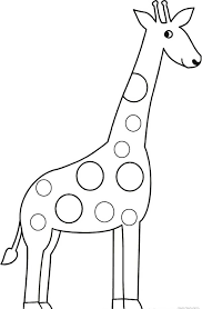 Image Result For Zebra Outline Drawings For Kids Giraffe Drawing Outline Drawings Easy Giraffe Drawing
