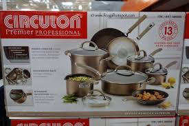 Maybe you would like to learn more about one of these? Costco Deal Circulon Premier Professional Hard Anodized Cookware 13 Piece Set 159 99