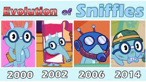 Evolution of SNIFFLES from Happy Tree Friends - YouTube