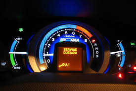 Honda Warning Lights Maintenance Minders Henley Honda