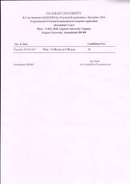 Agriculture vinimay patra (21.0 kb) 28: Gujarat University