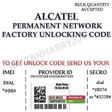When a cell phone comes locked to a particular gsm network, you have to unlock it if you ever want to use the phone with a carrier other than the one from which you purchased it. Business Industrial Unlock Code Modem Alcatel Linkzone Mw40cj Mw40v Mw40vd Mw41mp Mw41nf Mw41tm Retail Services