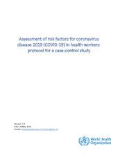 What is isolation, quarantine and social distancing? Assessment Of Risk Factors For Coronavirus Disease 2019 Covid 19 In Health Workers Protocol For A