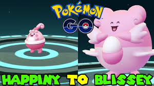 Evolve Happiny Pokemon Go