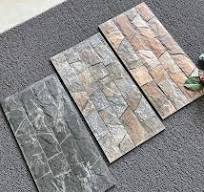 30x60cm Ceramic High Quality Rustic Finished Like Stone Rough Matte Wall  Tiles Used for Decor Outdoor Exterior House Wall