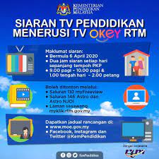 Kementerian pendidikan malaysia (kpm) is a government organization focused on the education sector in malaysia. Siaran Tv Pendidikan Di Tv Okey Rtm Digital Classroom