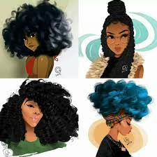 Naturalcurlybeautiful Natural Hair Art Natural Hair Styles Black Girl Art