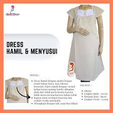 Tambahan kain untuk kelim lebar yang biasa yang biasa sebagai penghias di leher. Dress Hamil Kerja Basic Polos Dh844 Salsa Modiste Maternity Shopee Indonesia