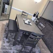Northeast factory direct is a local furniture store, serving the cleveland, eastlake, westlake, mentor, medina, macedonia, ohio area. Bridson Dining Table And Chairs With Bench Set Of 6 Ashley Furniture Homestore Dining Table Chairs Dining Table Table And Chairs