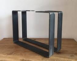 2x metal table legs industrial design table base legs trapreze style shaped table steel legs custom table legs trab8040 pieds de table table metal table en acier