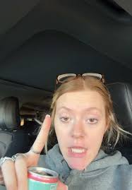 Amber Eyes with Brown Hair