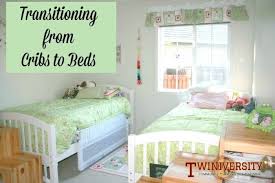 Match your unique style to your budget with a brand new twin beds to transform the look of your room. Transitioning Your Twins From Cribs To Beds Twiniversity