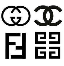 Gucci Chanel Fendi And Givenchy Fashion Logo Branding Fashion Logo Design Fashion Logo The house of gucci, more commonly known as gucci, is a famous italian label that designs fashion and leather goods. gucci chanel fendi and givenchy