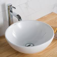 Best ceramic/porcelain sinks review 2021. Ceramic Ceramic Circular Vessel Bathroom Sink With Faucet Reviews Allmodern Ceramic Sink Sink Bathroom Sinks For Sale