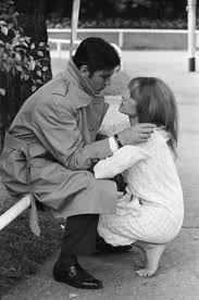 We watched a film this week called la piscine, that featured french actor alain delon. Alain Delon With Nathalie On The Set Of Le Samourai 1967 Alain Delon Actors Film Noir