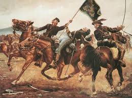 Us Cavalry Civil War Artwork Mexican American War Civil War Art