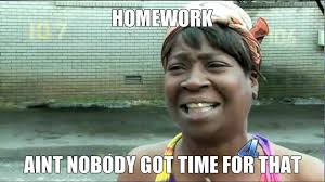 Image result for homework meme