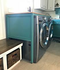 Add Style And A Great Folding Table To Your Laundry Room With This Over Washer And Dryer Diy Laundry Table See T Laundry Table Diy Laundry Laundry Room Tables