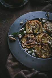 Caramelized Fennel Bulbs With Goat S Cheese Adventures In Cooking Vegetarian Side Dishes Fennel Recipes Food