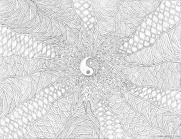 Adult coloring pages are a fun way for kids of all ages to develop creativity, focus, motor skills and color recognition. Complex Coloring Pages Yin Yang Coloring4free Coloring4free Com