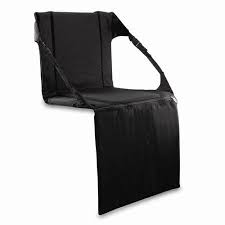 Picnictime 627 00 Stadium Seat Black Walmart Com Portable Stadium Seats Stadium Seats Picnic Time