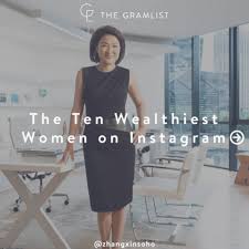 The Ten Wealthiest Women on Instagram - The Gramlist