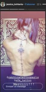 Il faut dire que lucie a longtemps lutté pour maintenir sa place dans l'aventure koh lanta : Jessica Koh Lanta 2020 Affiche Son Nouvel Enorme Tatouage Sur Les Reseaux Sociaux Sur Buzz Insolite Et Culture