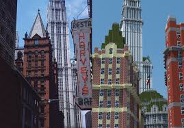 The Babylon Project New York City 1936 Minecraft Project New York City Woolworth Building Babylon