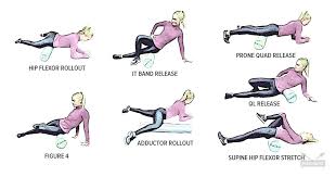 Middle splits don't really target hip flexors. 7 Foam Roller Exercises To Release Hip Pain Paleohacks Blog