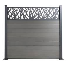 Decor Alu Naturel Idaho Fence Design Outdoor Wall Panels Garden Gates Fencing