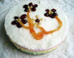 Rainbow Rice Cake Mujigae Tteok Recipe Tteok Recipe Rice Cakes Sweet Rice Cake Recipe